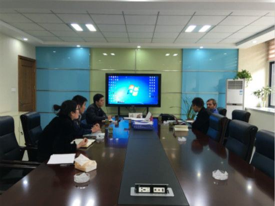 以色列工程师访问无锡市海昌机械设备有限公司
